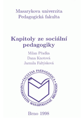 Kapitoly ze sociální pedagogiky  Cover Image