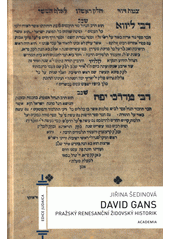 David Gans : pražský renesanční židovský historik  Cover Image
