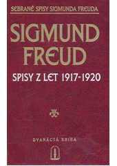 Spisy z let 1917-1920. dvanáctá kniha  Cover Image