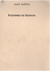 Poznámky ke Kafkovi  Cover Image