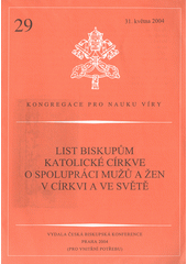 List biskupům katolické církve o spolupráci mužů a žen v církvi a ve světě Cover Image