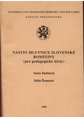 Nástin mluvnice slovenské romštiny : (pro pedagogické účely)  Cover Image