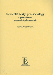 Německé texty pro sociology s procvičením gramatických souborů  Cover Image