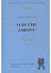 O duchu zákonů  Cover Image