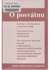 O posvátnu  Cover Image