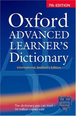 Oxford advanced learner's dictionary of current English  Cover Image