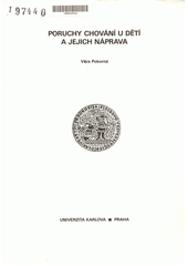 Poruchy chování u dětí a jejich náprava  Cover Image