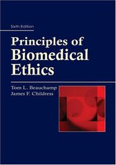 Principles of biomedical ethics  Cover Image