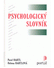 Go to record Psychologický slovník