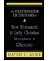 Go to record The Westminster dictionary of New Testament and early Chri...
