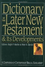 Go to record Dictionary of the later New Testament and its developments